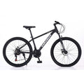 Bicicleta MTB cu Roti de 24 GTR-007, 21 Viteze, Manete Secventiale Shimano, gri/negru