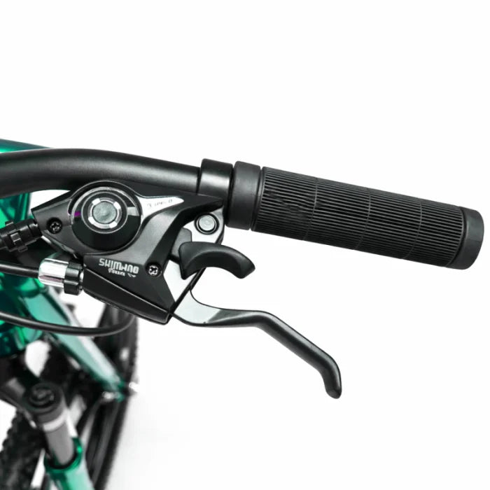 Bicicletă Caraiman, roți 26 inch, cadru oțel, frâne pe disc, turcoaz