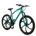 Bicicletă Caraiman, roți 26 inch, cadru oțel, frâne pe disc, turcoaz